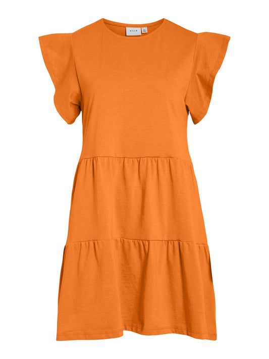 VISUMMER Dress - Sun Orange