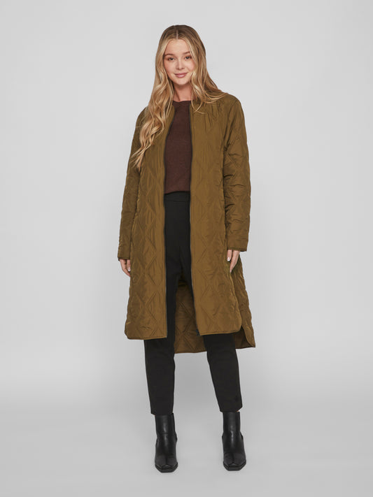 VIQUILA Coat - Dark Olive
