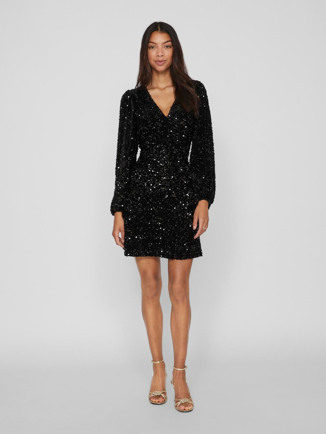 VIBARINA Dress - Black
