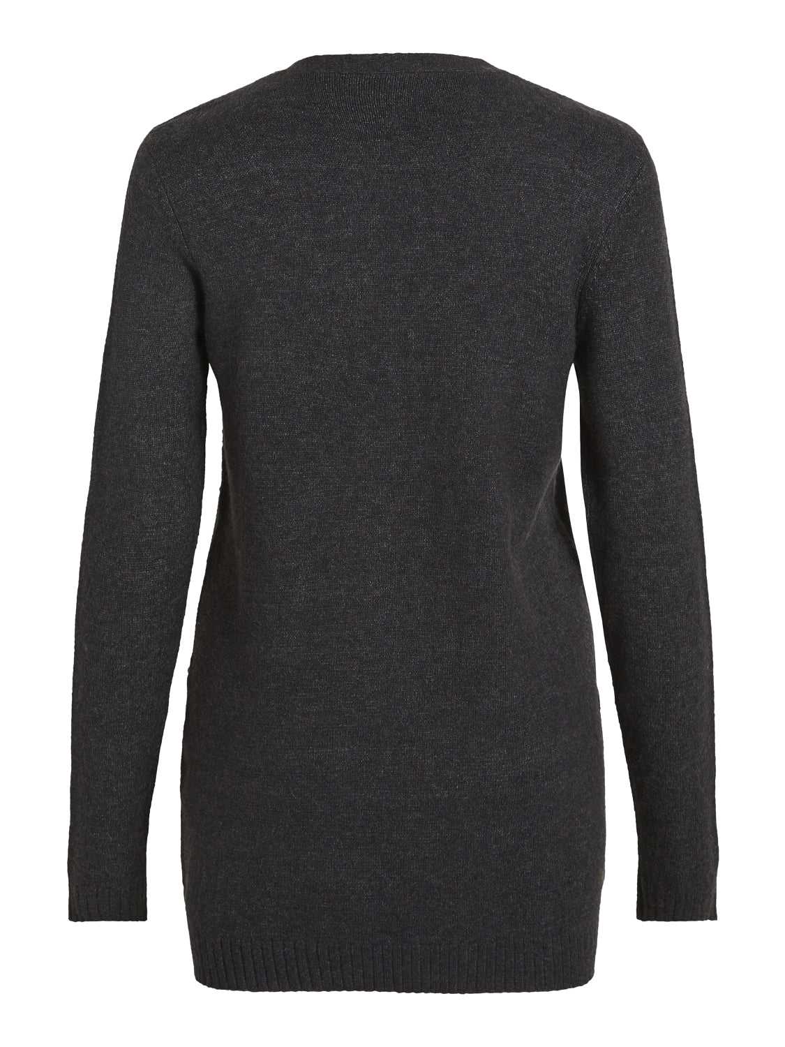 VIRIL Cardigan - Dark Grey Melange