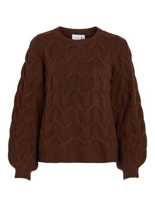 VIELLA Pullover - Shaved Chocolate