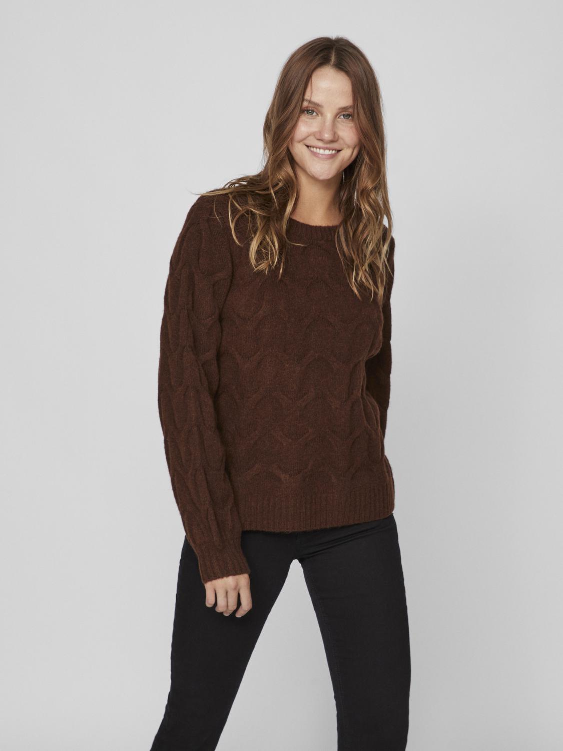 VIELLA Pullover - Shaved Chocolate