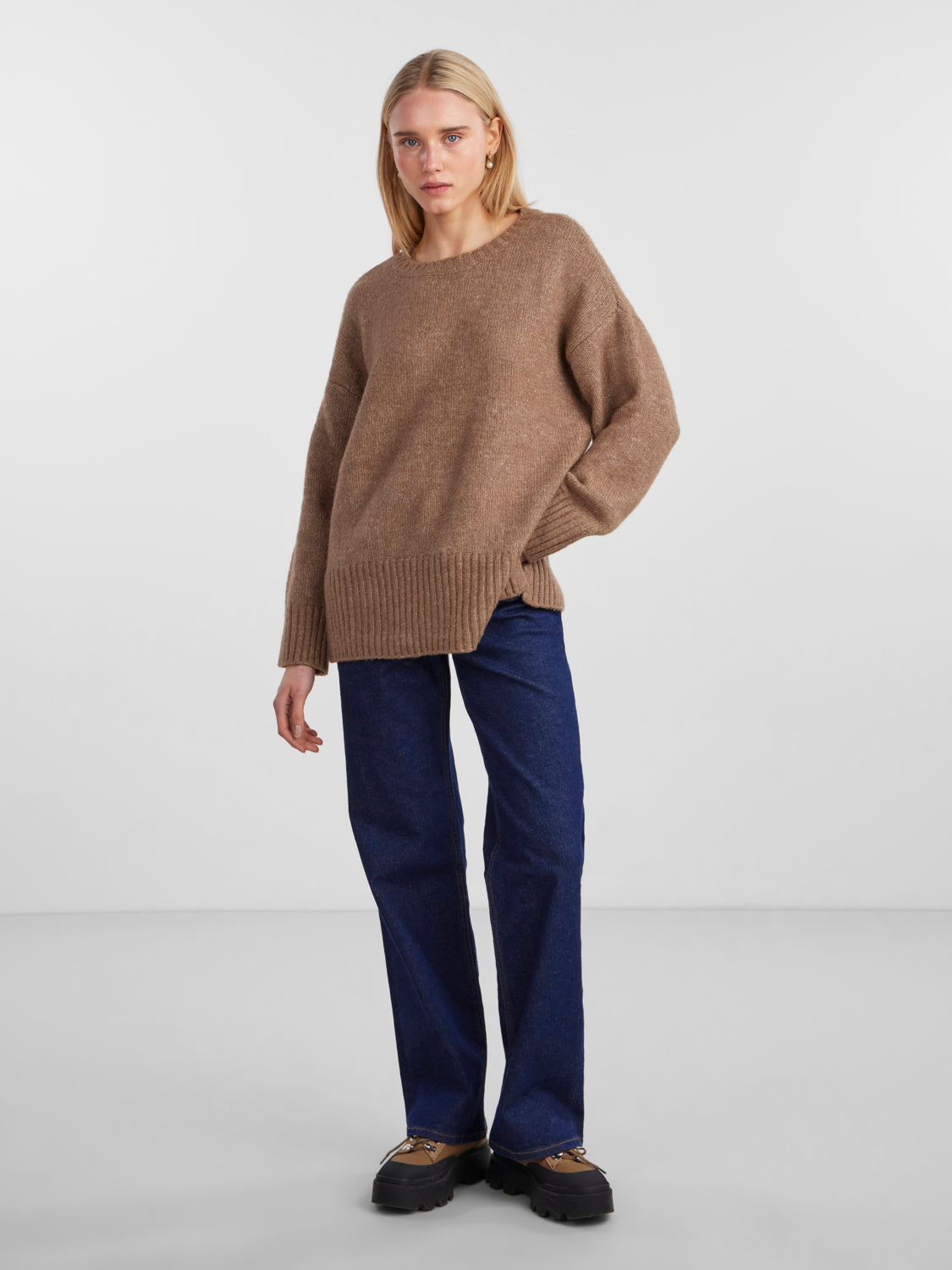 PCNANCY Pullover - Fossil
