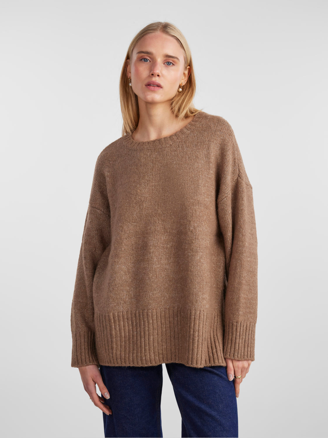 PCNANCY Pullover - Fossil