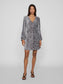 VIBARINA Dress - Silver Colour