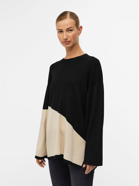 OBJESTERBLOCK Pullover - Black