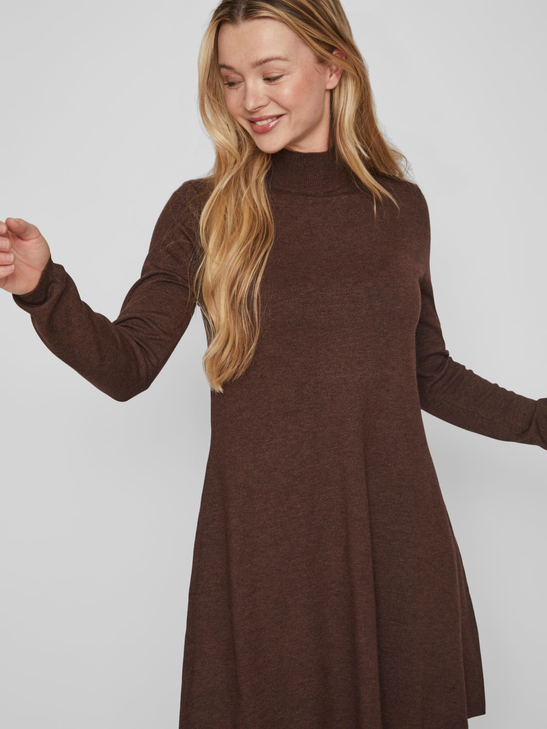 VICOMFY Dress - Shaved Chocolate