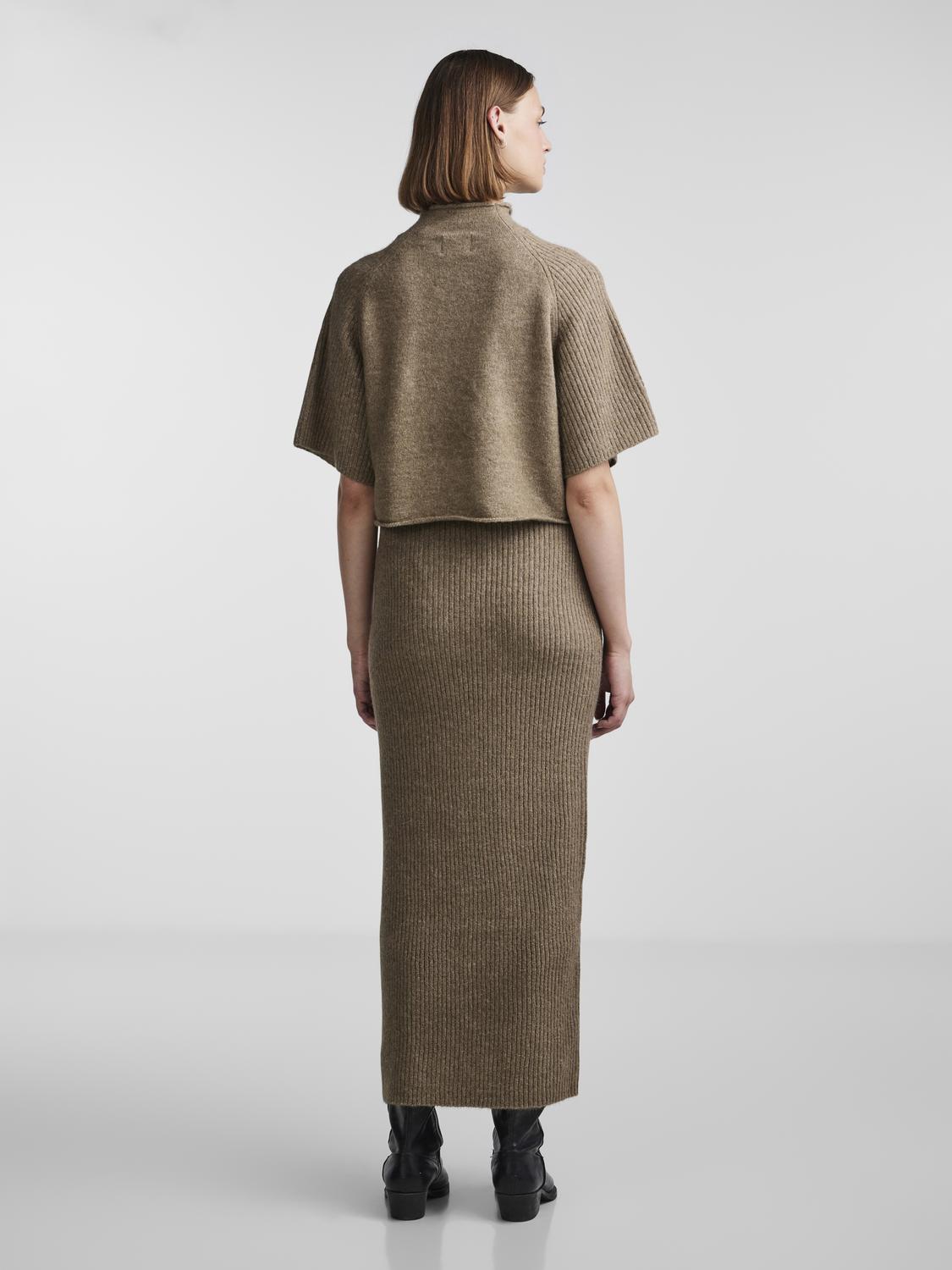 PCJUNA Pullover - Fossil